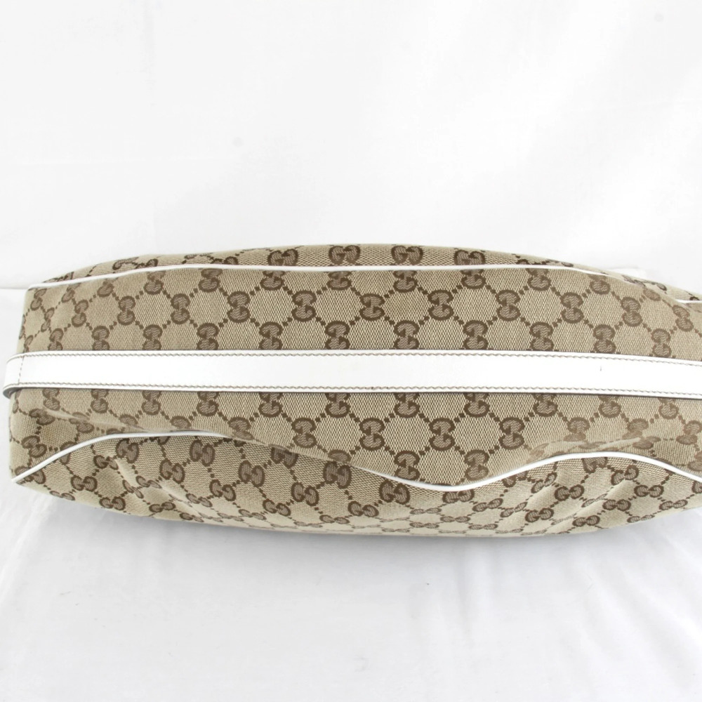 GUCCI Cream Canvas Tote Bag - Picture 5 of 11
